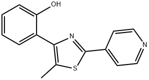 4-(2-Hydroxyphenyl)-5-methyl-2-(4-pyridyl)thiazole