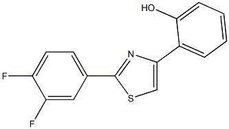 2-(3,4-Difluorophenyl)-4-(2-hydroxyphenyl)thiazole, 97%