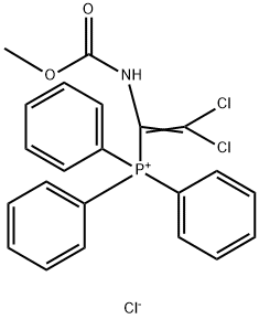 (2,2-DICHLORO-1-METHOXYCARBONYLAMINO-VINYL)-TRIPHENYL-PHOSPHONIUM, CHLORIDE