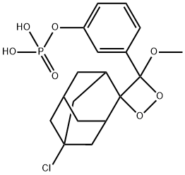 3-(2'-(spiro-5-chloroadamantane))-4-methoxy-4-(3''-phosphoryloxy)phenyl-1,2-dioxetane