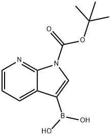 1-(tert-butoxycarbonyl)-1H-pyrrolo[2,3-b]pyridin-3-ylboronic acid
