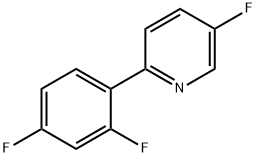 Pyridine, 2-(2,4-difluorophenyl)-5-fluoro-