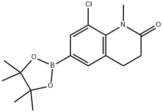 8-Chloro-1-Methyl-6-(4,4,5,5-tetraMethyl-[1,3,2]dioxaborolan-2-yl)-3,4-dihydro-1H-quinolin-2-one