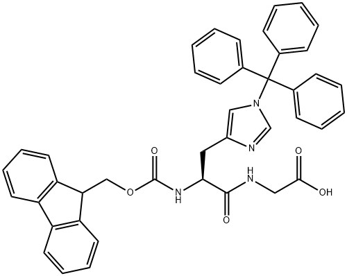 (9H-Fluoren-9-yl)MethOxy]Carbonyl His(Trt)-Gly-OH