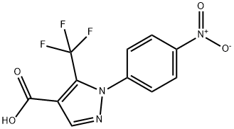 1-(4-NITROPHENYL)-5-(TRIFLUOROMETHYL)PYRAZOLE-4-CARBOXYLIC ACID