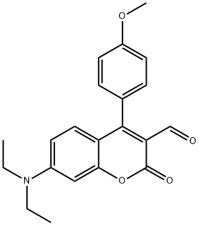 7-Diethylamino-3-formyl-4-(4’-methoxyphenyl)coumarin