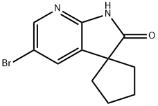 5'‐bromo‐1',2'‐dihydrospiro[cyclopentane‐1,3'‐pyrrolo[2,3‐b]pyridine]‐2'‐one