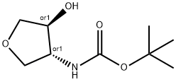 trans-tert-butyl 4-hydroxytetrahydrofuran-3-ylcarbaMate
