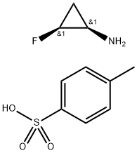 (1R,2S)-2-fluorocyclopropan-1-amine; 4-methylbenzene-1-sulfonic acid