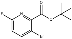 2-Pyridinecarboxylic acid, 3-broMo-6-fluoro-, 1,1-diMethylethyl ester