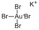 POTASSIUM TETRABROMOAURATE(III)