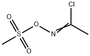 N-((METHYLSULFONYL)OXY)ACETIMIDOYL CHLORIDE