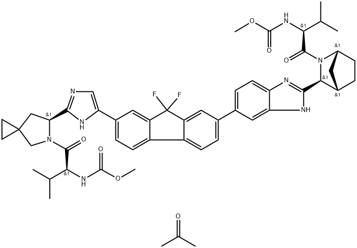 Ledipasvir (acetone)