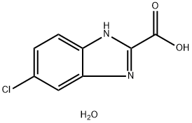 6-Chloro-1H-benzimidazole-2-carboxylic acid monohydrate