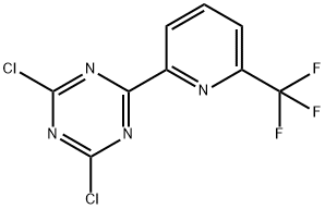 2,4-dichloro-6-(6-(trifluoromethyl)pyridin-2-yl)-1,3,5-triazine