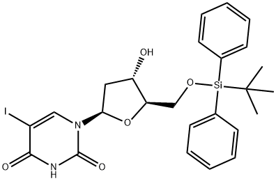 2'-Deoxy-5'-O-[(1,1-dimethylethyl)diphenylsilyl]-5-iodo-uridine