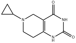6-cyclopropyl-5,6,7,8-tetrahydropyrido[4,3-d]pyriMidine-2,4-diol