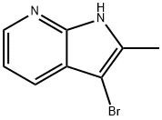 1H-Pyrrolo[2,3-b]pyridine, 3-broMo-2-Methyl-