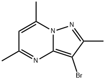 3-bromo-2,5,7-trimethylpyrazolo[1,5-a]pyrimidine