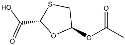 TRANS-5-ACETOXY-1,3-OXATHIOLANE-2-CARBOXYLIC ACID