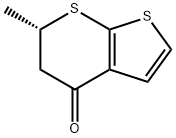 4H-Thieno[2,3-b]thiopyran-4-one,5,6-dihydro-6-methyl-, (6S)