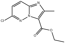 6-Chloro-2-methylimidazo[1,2-b]pyridazine-3-carboxylic acid ethyl ester