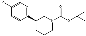 tert-butyl (S)-3-(4-bromophenyl)piperidine-1-carboxylate