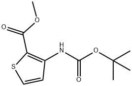 3-tert-ButoxycarbonylaMino-thiophene-2-carboxylicacidMethylester