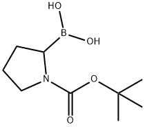 {1-[(tert-butoxy)carbonyl]pyrrolidin-2-yl}boronic acid
