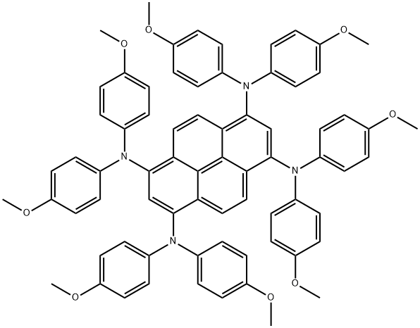 N1,N1,N3,N3,N6,N6,N8,N8-Octakis(4-methoxyphenyl)-1,3,6,8-pyrenetetramine
