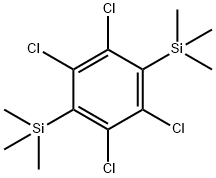 (2,3,5,6-TETRACHLORO-1,4-PHENYLENE)BIS(TRIMETHYLSILANE)