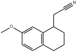 7-Methoxy-1,2,3,4- tetrahydro-1-naphthalenyl-acetonitrile