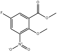 5-Fluoro-2-methoxy-3-nitro-benzoic acid methyl ester