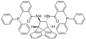 (R,R)-ANDEN-Phenyl Trost Ligand,(+)-(11R,12R)Bis[2′-(diphenylphosphino)benzamido]-9,10-dihydro-9,10-ethanoanthracene, (11R,12R)-N,N′-(9,10-Dihydro-9,10-ethanoanthracene-11,12-diyl)bis[2-(diphenylphosp