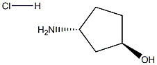 (1R,3R)-3-Aminocyclopentanol hydrochloride