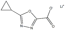 5-Cyclopropyl-1,3,4-oxadiazole-2-carboxylic acid LithiuM salt