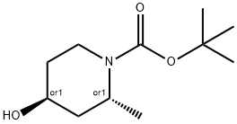 trans 1-CBZ-2-METHYL-PIPERIDIN-4-OL