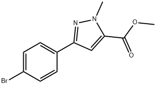 Methyl 3-(4-bromophenyl)-1-methyl-1H-pyrazole-5-carboxylate