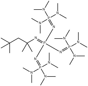 1-TERT-OCTYL-4,4,4-TRIS(DIMETHYLAMINO)-2,2-BIS[TRIS(DIMETHYLAMINO) PHOSPHORANYLIDE-NAMINO]-2LAMBDA5,4LAMBDA5-CATENADI(PHOSPHAZENE)