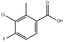 3-chloro-4-fluoro-2-methylbenzoic acid