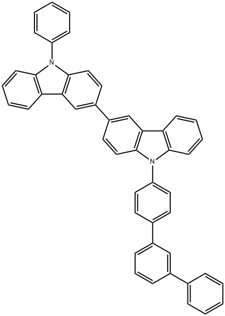 N-phenyl-N'-(4-m-terphenyl)-3,3'-biscarbazole