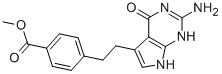 4-[2-(2-Amino-4,7-dihydro-4-oxo-1H-pyrrolo[2,3-d]pyrimidin-5-yl)ethyl]benzoic acid methyl ester