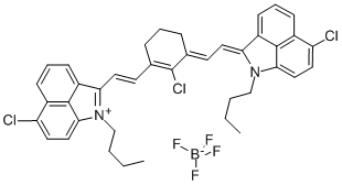 1-BUTYL-2-[2-[3-[(1-BUTYL-6-CHLOROBENZ[CD]INDOL-2(1H)-YLIDENE)ETHYLIDENE]-2-CHLORO-1-CYCLOHEXEN-1-YL]ETHENYL]-6-CHLOROBENZ[CD]INDOLIUM TETRAFLUOROBORATE