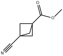 Bicyclo[1.1.1]pentane-1-carboxylic acid, 3-cyano-, methyl ester (9CI)