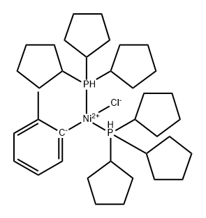 trans-Bis(tricyclopentylphosphine)(2-methylphenyl)nickel(II) chloride