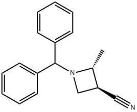 (2S,3R)-1-(diphenylmethyl)-2-methylazetidine-3-carbonitrile，rel-