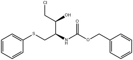 Benzyl (1R,2S)-3-chloro-2-hydroxy-1-(phenylthiomethyl)propylcarbamate