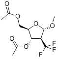 Methyl-2-deoxy-2-(trifluoromethyl)-alpha-D-arabinofuranoside diacetate
