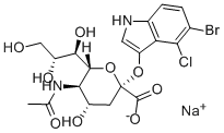 5-Bromo-4-chloro-3-indolyl-alpha-D-N-acetylneuraminic acid sodium salt