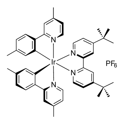 Ir(dmppy)2(dtbbpy)PF6   or (Ir[Me(Me)ppy]2(dtbpy))PF6